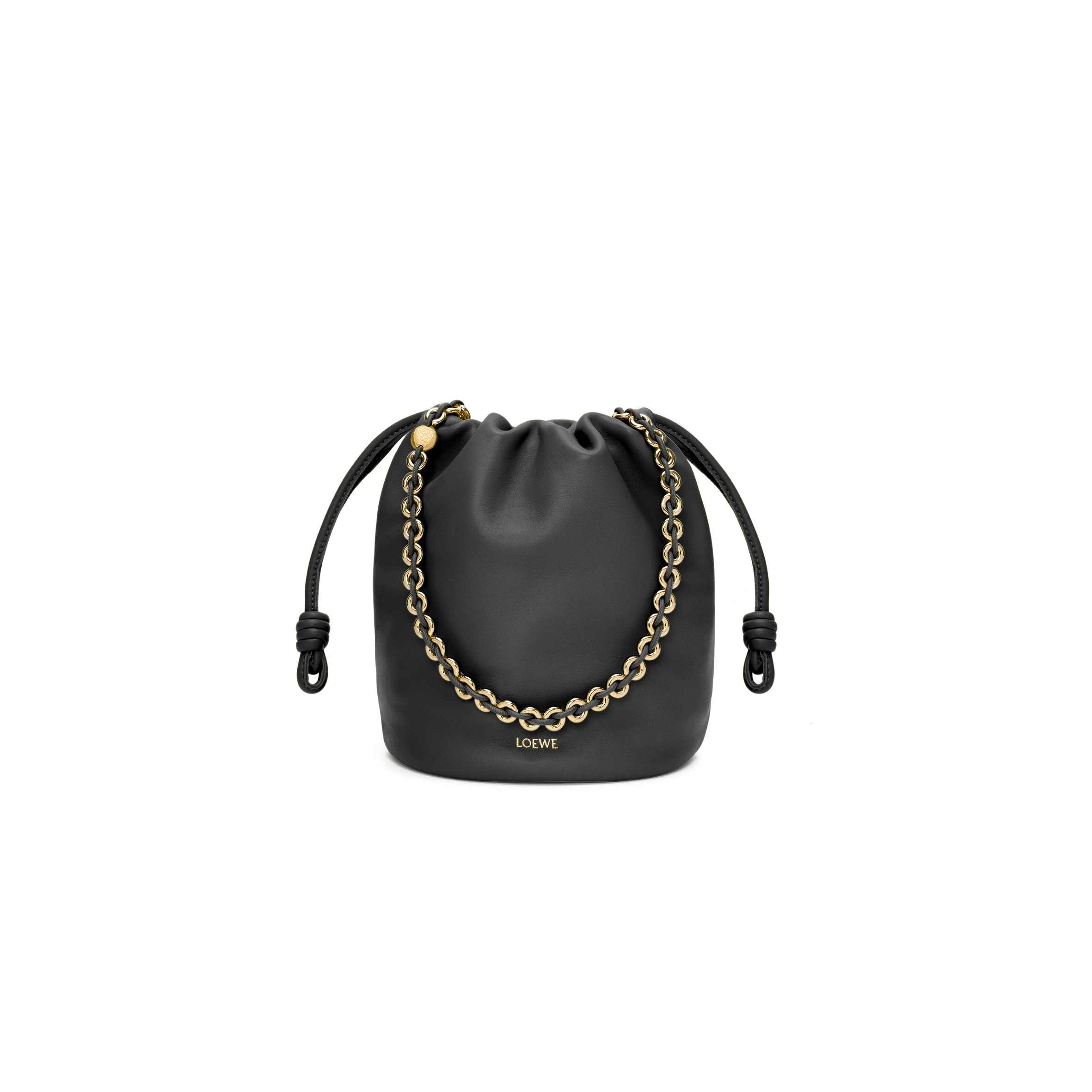LOEWE FLAMENCO PURSE BUCKET IN MELLOW NAPPA LAMBSKIN 0011054673 (32*24*17cm)
